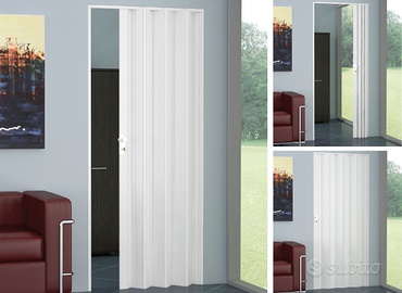 Porta a soffietto in PVC su misura VARI COLORI