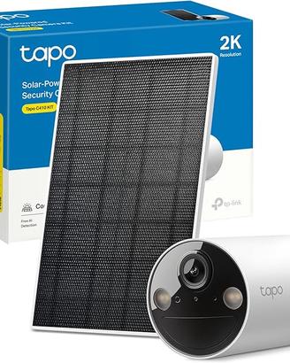 Tapo C410 KIT Telecamera WiFi Esterno ad Energia S