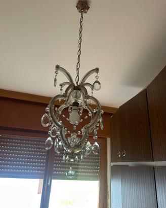 Lampadario a sospensione con pendenti
