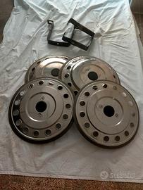 copri cerchi in acciaio inox 