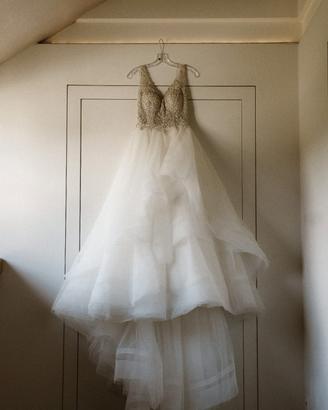 Abito da sposa Martina Liana 884+Velo e Sottogonna