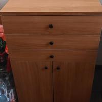 mobiletto legno ciliegio