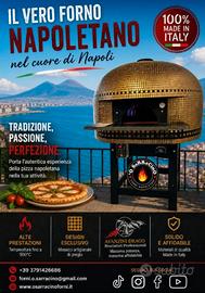 FORNO PIZZA IN MOSAICO. LEGNA O GAS ALTA QUALITÁ