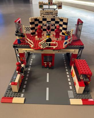 Set Lego vintage "Ferrari Finish Line" (8672)