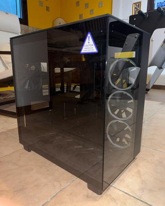 NZXT H9 FLOW ATX+7 ventole 120 RGB+2 HUB RGB