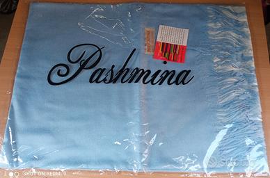 Foulard pashmina cashmere e seta