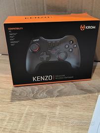 Controller wireless Krom Kenzo bluetooth Nero 