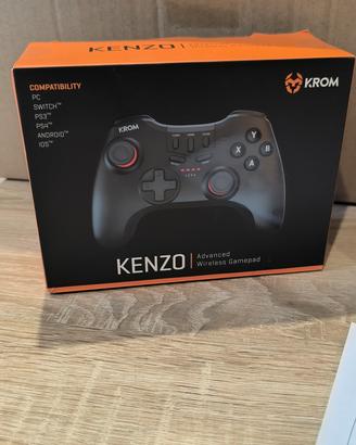 Controller wireless Krom Kenzo bluetooth Nero 