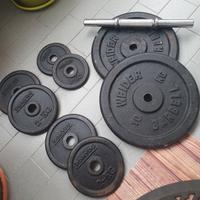 COPPIA DISCHI GHISA DA 10 KG DA 2KG DA 1 KG