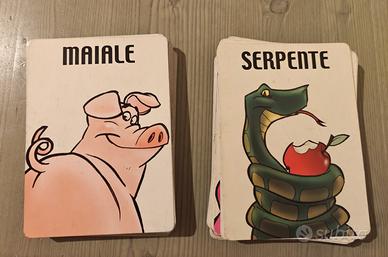 carte gioco programma TV " Mercante in fiera"