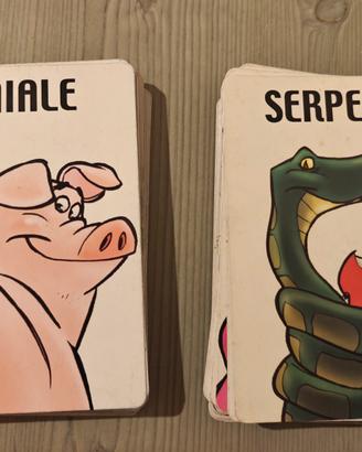 carte gioco programma TV " Mercante in fiera"