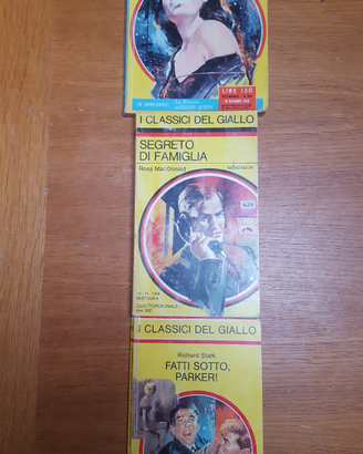 3 GIALLI MONDADORI d' epoca