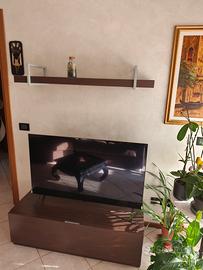Mobile Porta TV Moderno con Mensola/Pensile Coord