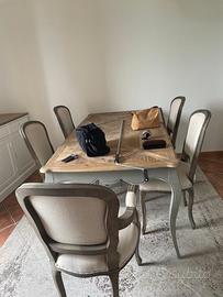 Sedie con tavolo Maison du Monde (fare offer)