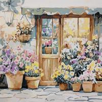 QUADRO MODERNO DIPINTO A MANO OLIO SU TELA PAESAGG