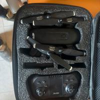Drone con doppia batteria e ricambi pale