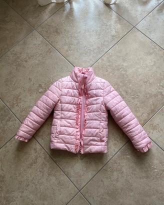 Piumino rosa trapuntato