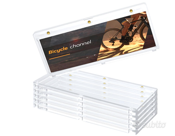 5 pezzi cornici acriliche magnetiche custodie per