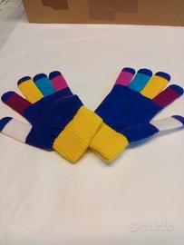 guanti magici multicolore anni 80 perfetti 