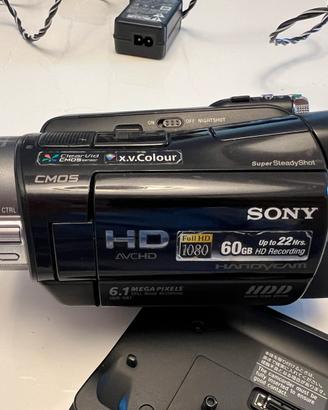 Sony Handycam HDR-SR7 con base di ricarica