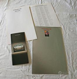 PORSCHE 928 GTS BROCHURE PROSPETTO 1992 ITALIANO
