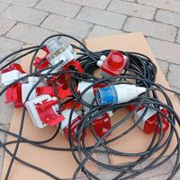 Kit luci  a led da ponteggio 24 V