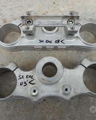 Piastre forcella ktm sx exc 2003 e successive