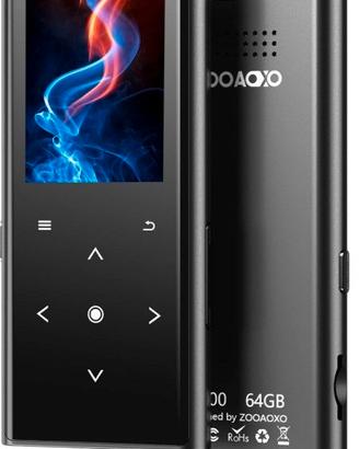 64GB Lettore MP3, Lettore Musicale con Bluetooth 5