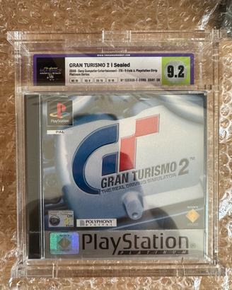 Gran Turismo 2 - PS1 - Graded 9.2 - Nuovo (Sealed)
