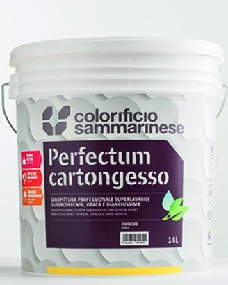 pittura per cartongesso e muro 2 bidoni