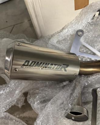 Scarico completo Dominator per Aprilia rs 457