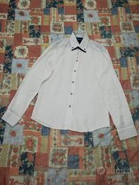 Camicia Naracamicie Vintage Uomo Lino  Taglia L