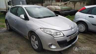 Ricambi Renault Megane anno 2009 cil. 1.6 benzina