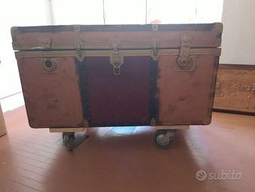 Grande baule da viaggio vintage anni ’50/’60 – 100
