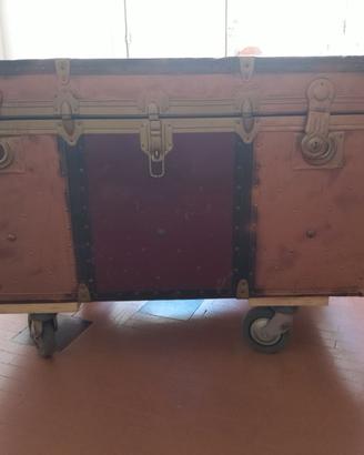 Grande baule da viaggio vintage anni ’50/’60 – 100