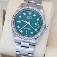 Rolex Datejust 36 mm. - Green Diamond 
