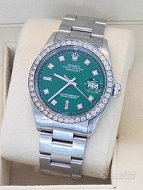 Rolex Datejust 36 mm. - Green Diamond 