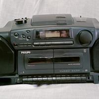 Stereo  Boombox Philips  portatile Vintage '90