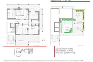Appartamento di 180 m² con 4 locali a Milano