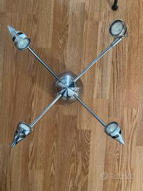 Plafoniera con faretti