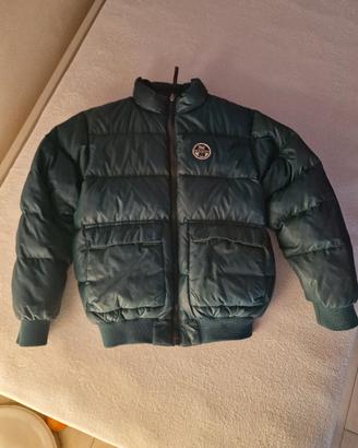 giubbino bomber double face piumino