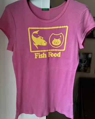 T-Shirt Maglietta Rosa