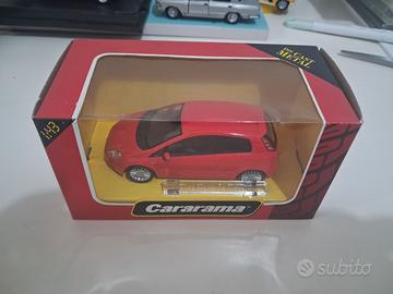 modellino fiat grande punto cararama 1/43