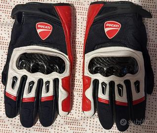 Guanti pelle moto Ducati x Alpinestars