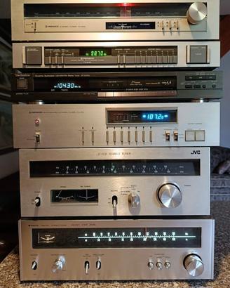 Vari sintonizzatori radio tuner stereo hifi