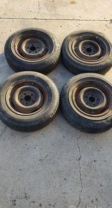 Kit 4 cerchi in ferro 14 pollici Mercedes W123