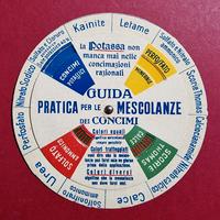 Disco guida per Concimi Potassici Milano anni '30