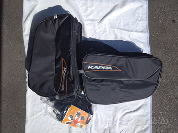 Borse laterali estensibili moto. mod. Kappa TK 750