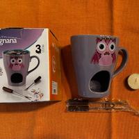 Set cioccolatiera in porcellana - Tognana