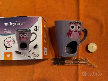 Set cioccolatiera in porcellana - Tognana